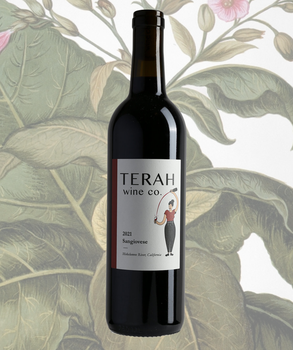 Terah Wine Co. 2021 Sangiovese Mokelumne River California Natural Wine
