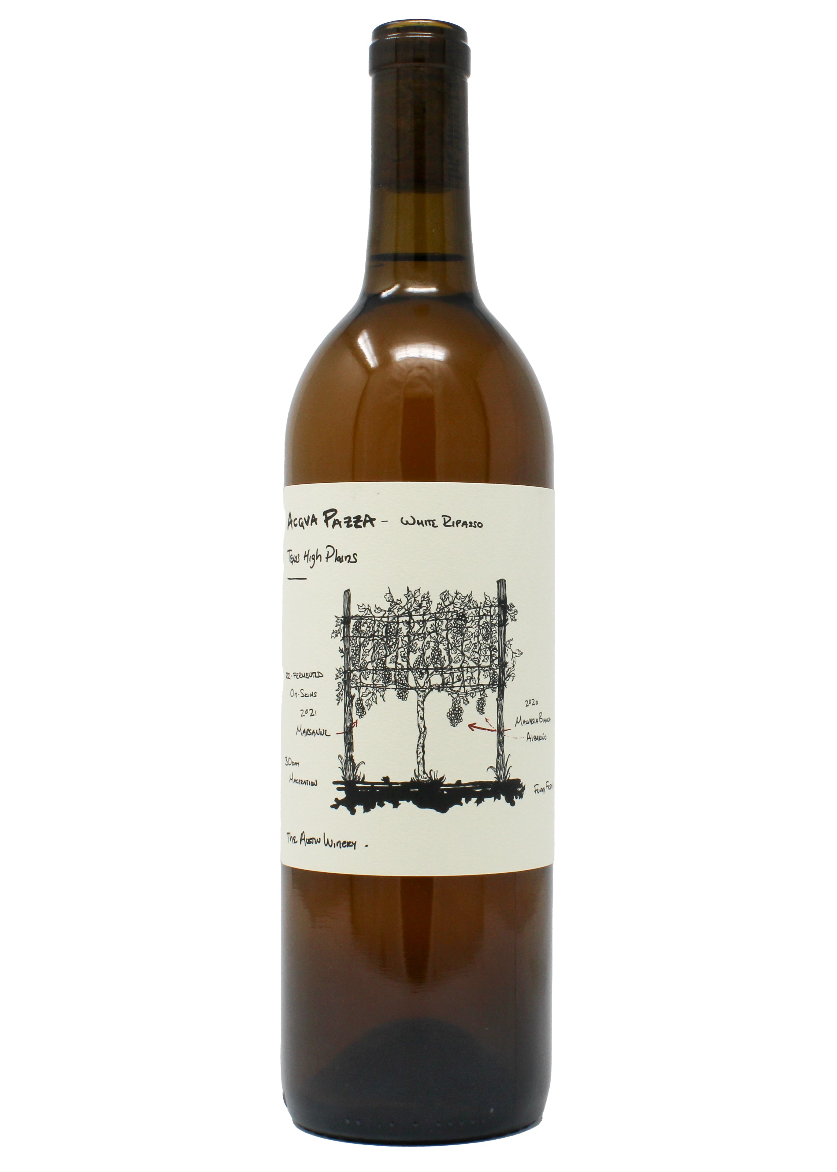 The Austin Winery Acqua Pazza - Texas Orange Wine - Natural Wine